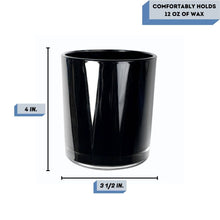 Load image into Gallery viewer, 14 oz Havana Black - Candle Making Glass