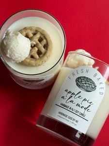 Apple Pie a la mode Candle