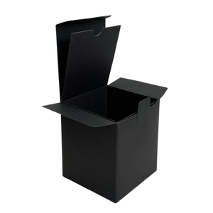 Large Gift Box with Insert - Candle Making Gift Box: Matte Black