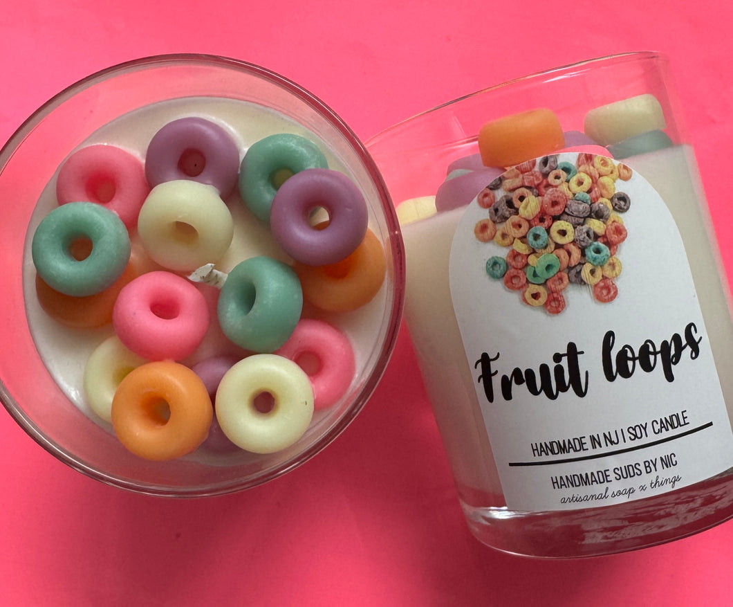 Fruit Loops Candle